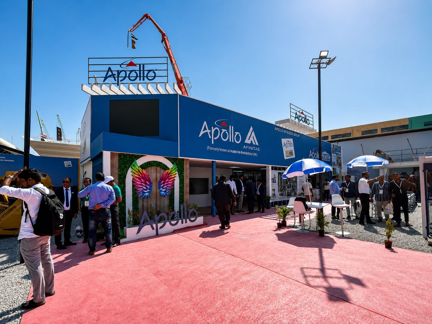 Apollo Infratech Exhibition Stand